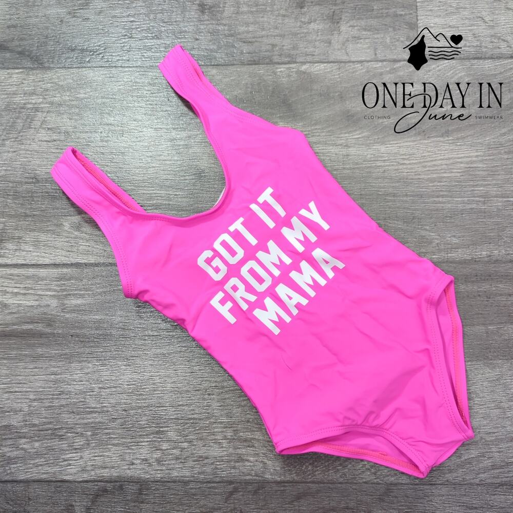 Aleumdr I got it from my mama One Piece Swimsuit Size S